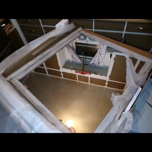 Brand new in the box Rustic/aged looking mirror - Picture 2 of 3